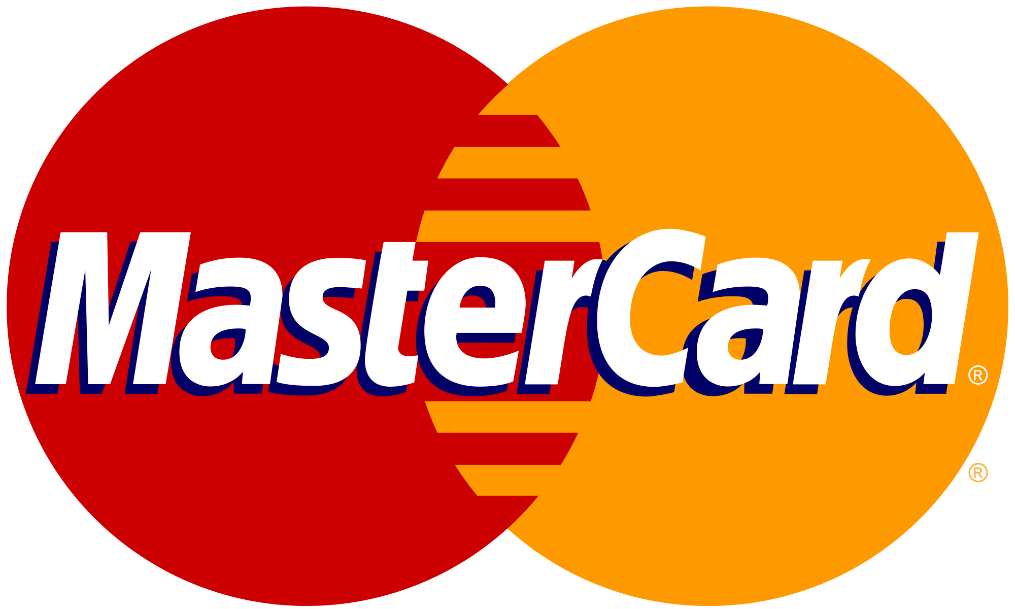 Wir akzeptieren MasterCard und MasterCard Electronic